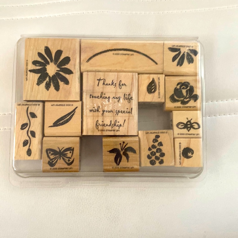 Stamping’ Up! Set of 13 Garden Theme